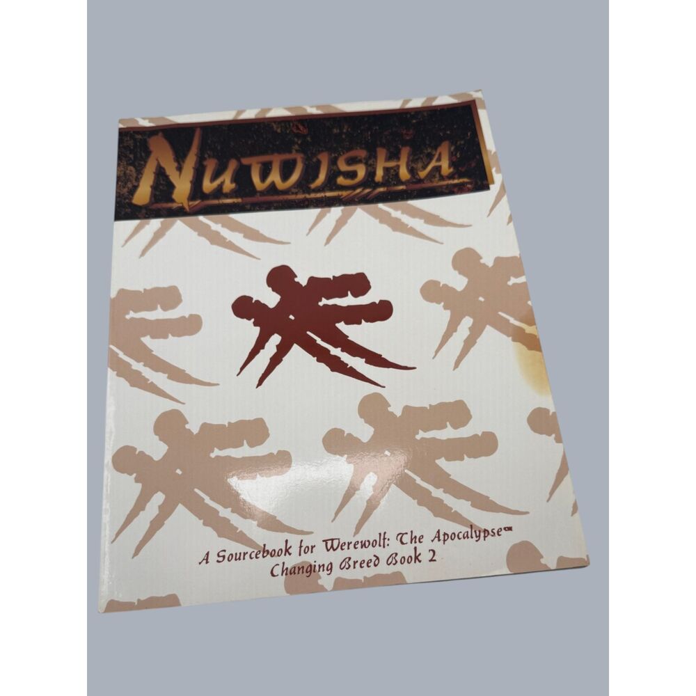 Nuwisha Changing Breed Book 2 Werewolf Apocalypse White Wolf WW3076 1997 RPG